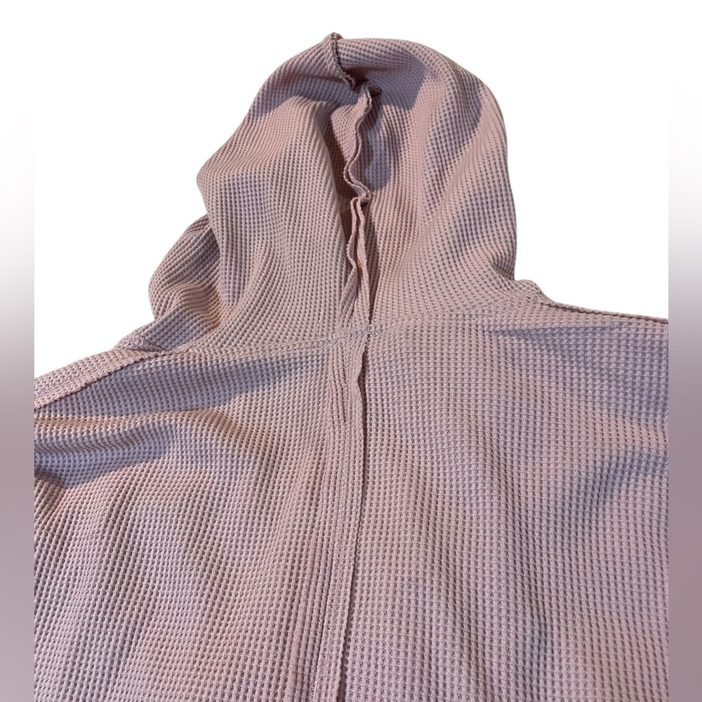 POL Pink Textured Hoodie - Picture 8 of 8